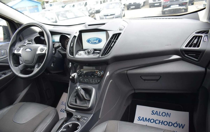 Ford Kuga cena 59800 przebieg: 129824, rok produkcji 2016 z Drawsko Pomorskie małe 667